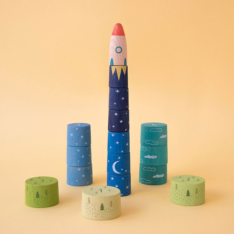 Produktbild: londji - Holzspielzeug Up To The Stars von londji im Onlineshop von dasMikruli - Dein Shop für Baby Erstausstattung