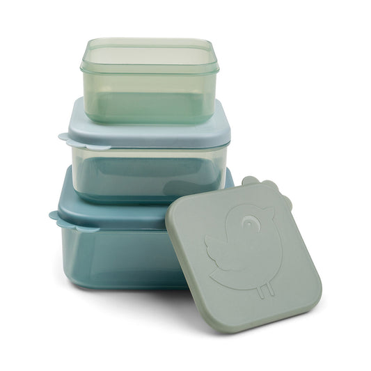 Produktbild: Donebydeer - Snackbox 3er-Set Deer Friends von donebydeer im Onlineshop von dasMikruli - Dein Shop für Baby Erstausstattung