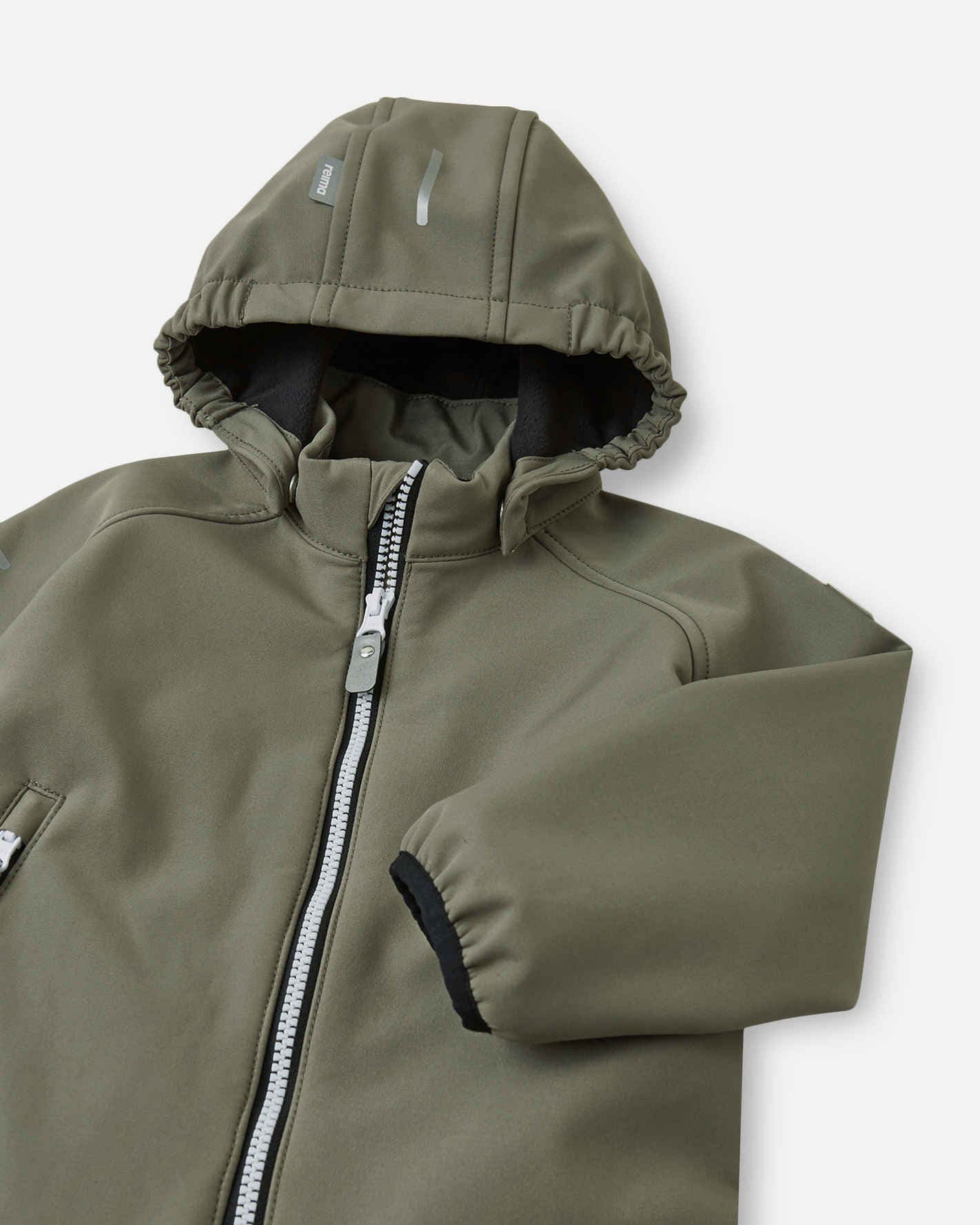 Produktbild: Reima - Softshell Overall Mjosa - Greyish green von reima im Onlineshop von dasMikruli - Dein Shop für Baby Erstausstattung