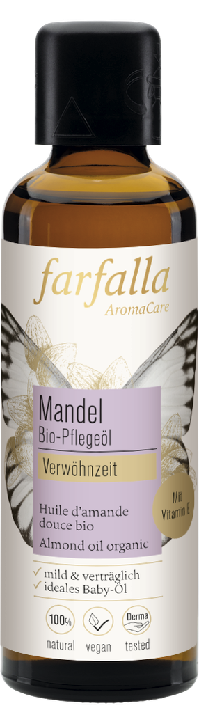 Farfalla - Mandel, Bio-Pflegeöl, Verwöhnzeit