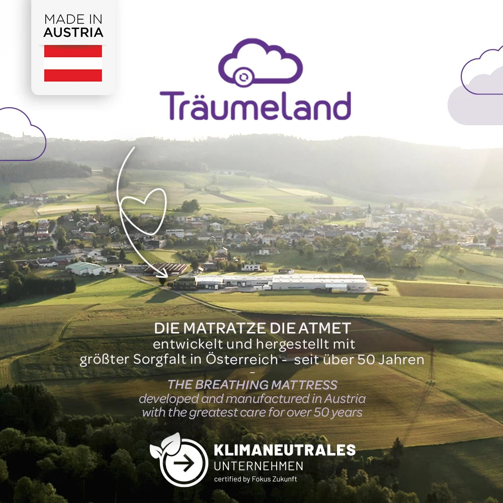 Produktbild: Träumeland - Matratze Wolkenmeer von Träumeland im Onlineshop von dasMikruli - Dein Shop für Baby Erstausstattung