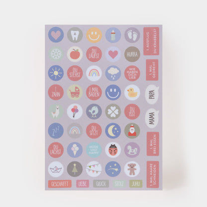 Kartenmarie - Milestonekarten Küken Box