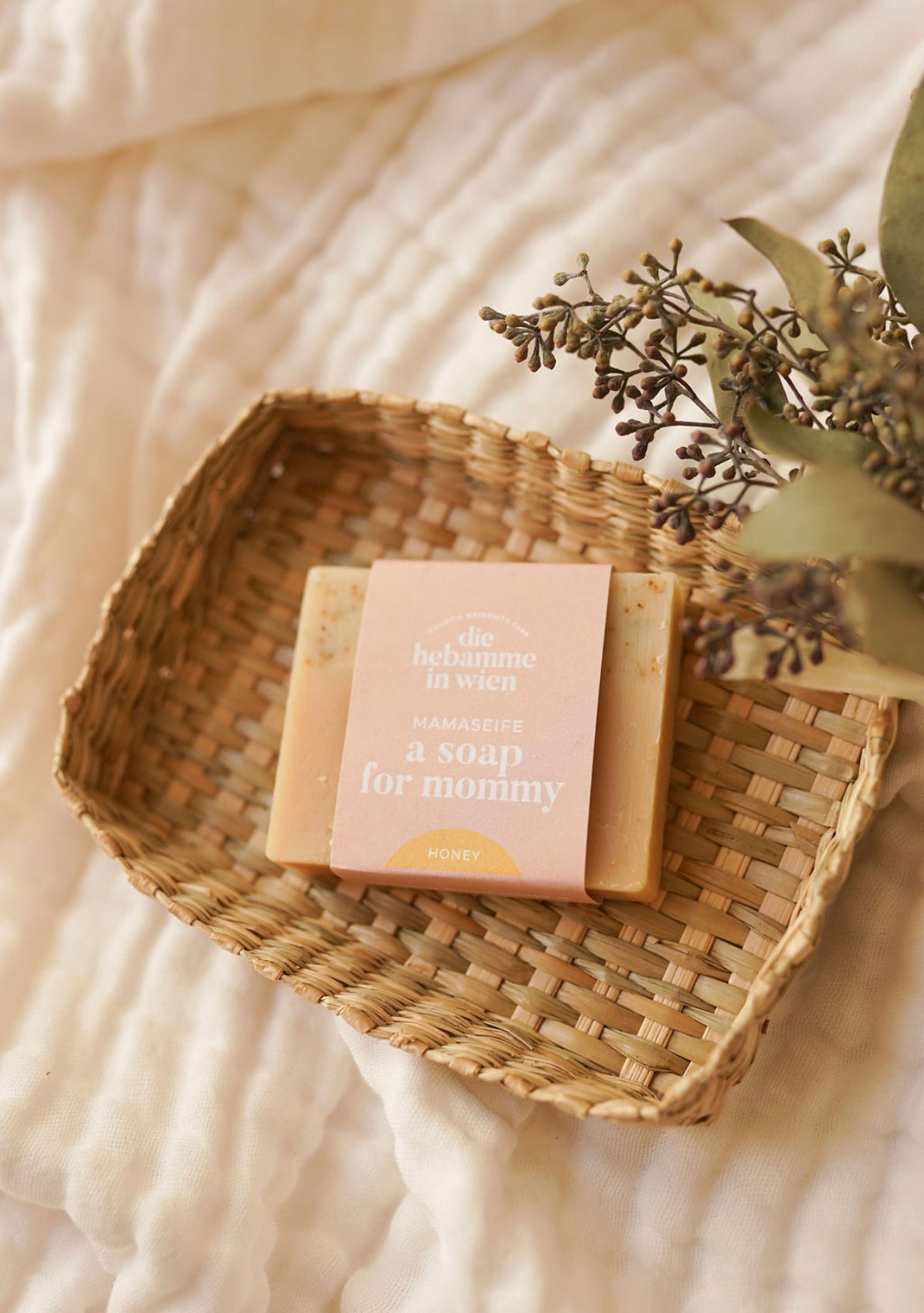A soap for mommy -honey
