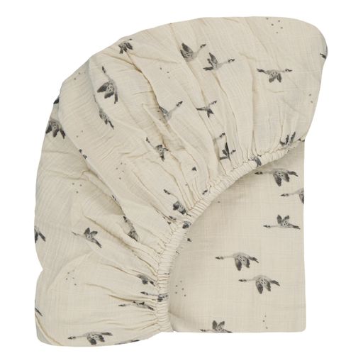 Charlie Crane - Fitted Sheet for KUKO Moses Basket and KUMI Crib