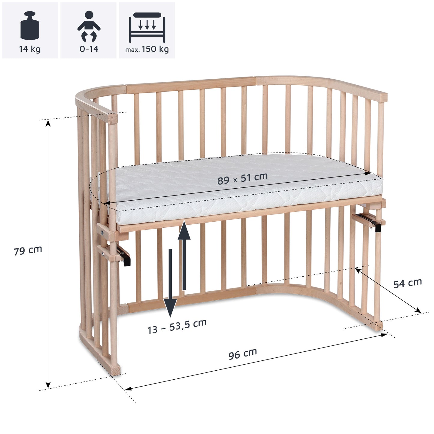 Babybay - Maxi Beistellbett