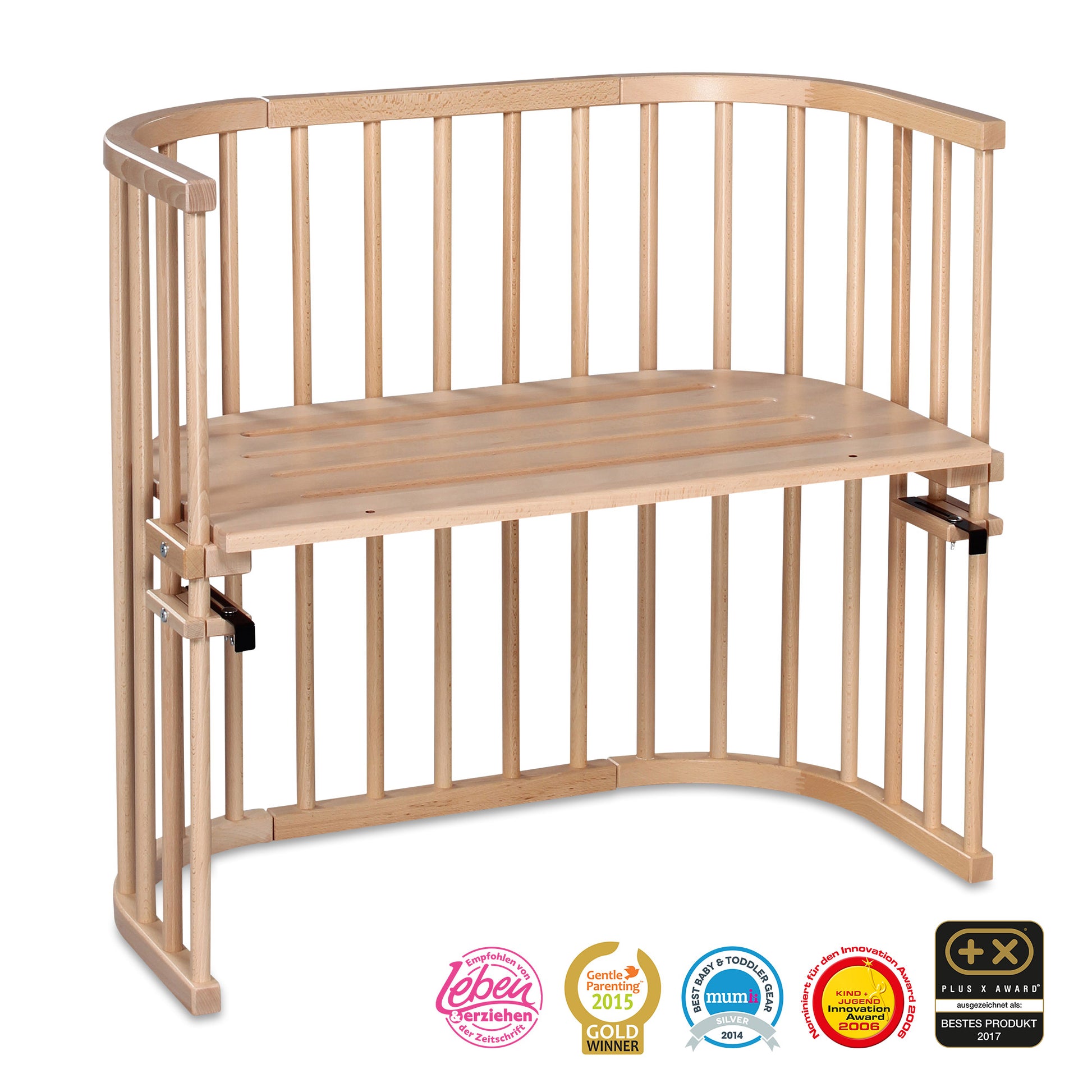 Produktbild: Babybay - Original Beistellbett von babybay im Onlineshop von dasMikruli - Dein Shop für Baby Erstausstattung