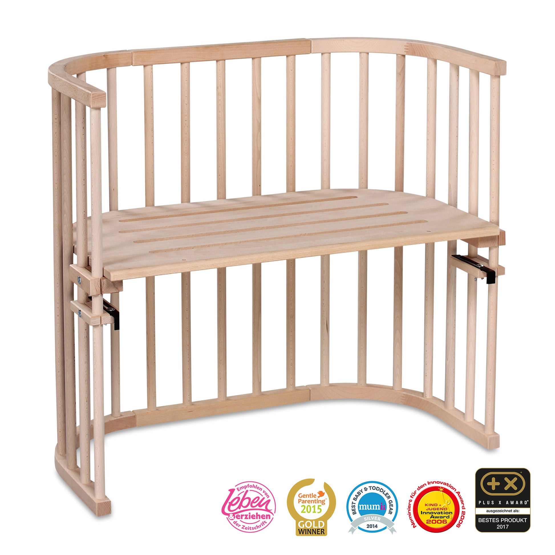 Produktbild: Babybay - Original Beistellbett von babybay im Onlineshop von dasMikruli - Dein Shop für Baby Erstausstattung