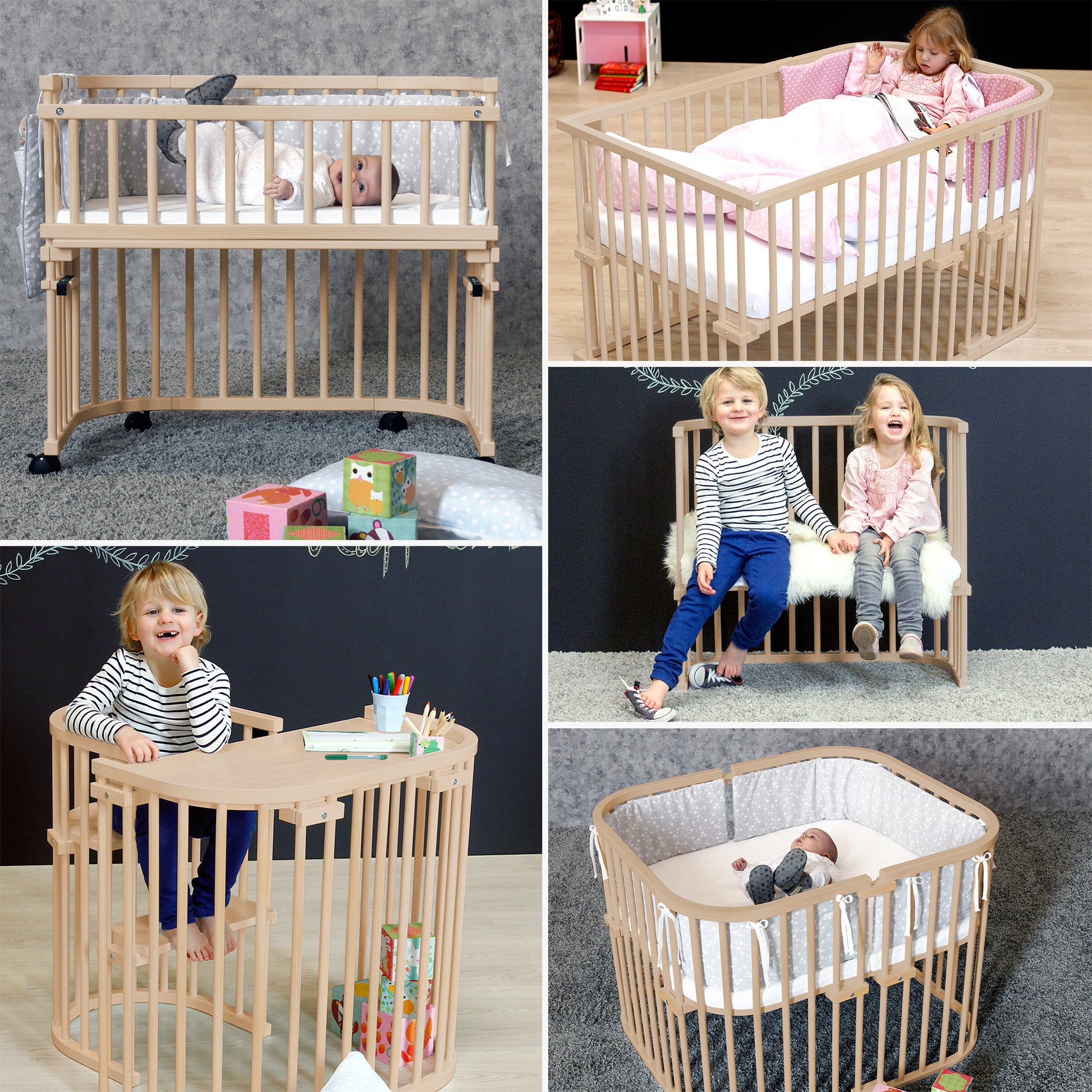 Produktbild: Babybay - Original Beistellbett von babybay im Onlineshop von dasMikruli - Dein Shop für Baby Erstausstattung