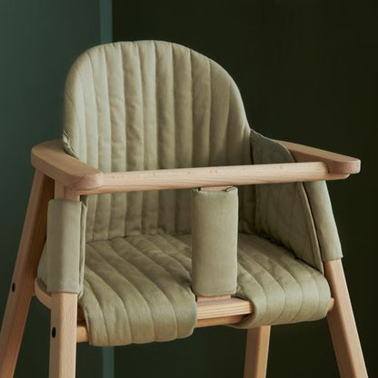 Nobodinoz - Hochstuhlkissen growing green