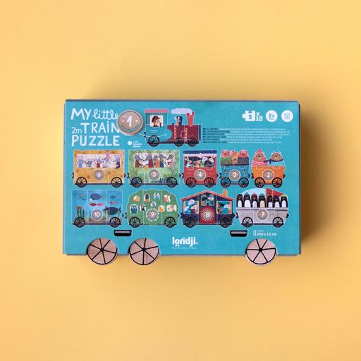 Produktbild: londji - Puzzle My little Train von londji im Onlineshop von dasMikruli - Dein Shop für Baby Erstausstattung