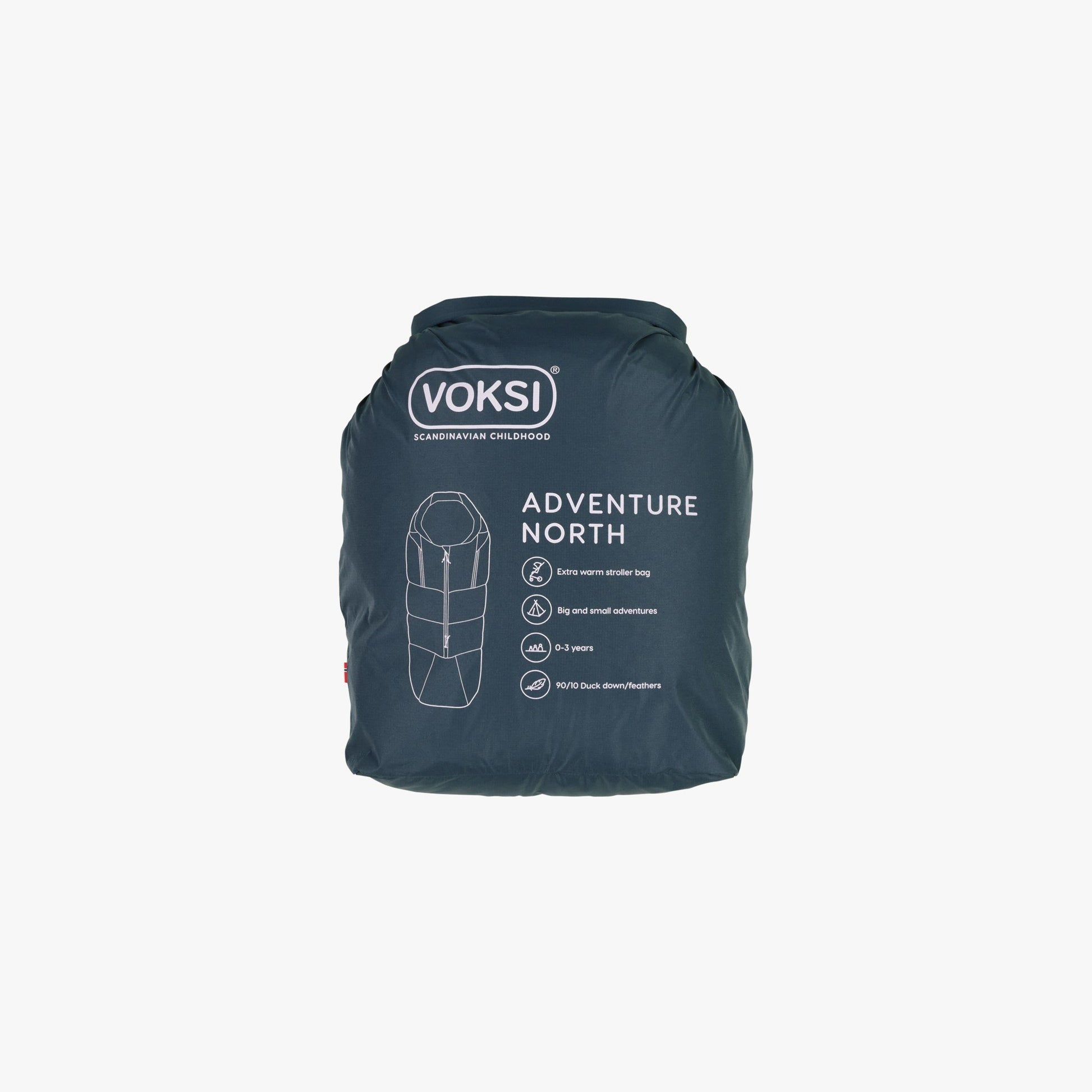 Produktbild: Adventure North - Fußsack no von Voksi im Onlineshop von dasMikruli - Dein Shop für Baby Erstausstattung
