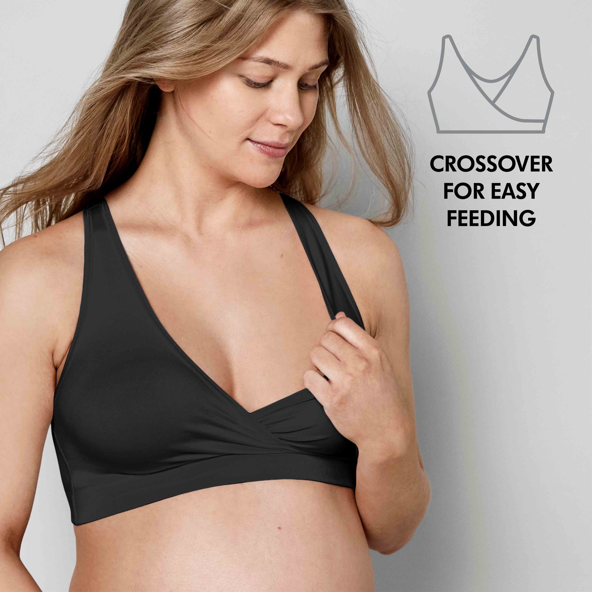 Produktbild: Medela - Keep Cool Atmungsaktives Schlaf-Bustier für Schwangerschaft und Stillzeit BLACK von Medela im Onlineshop von dasMikruli - Dein Shop für Baby Erstausstattung