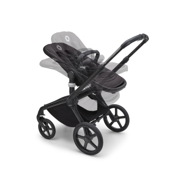 Bugaboo - Fox5 Kinderwagenset/ Gestell und Bezüge schwarz