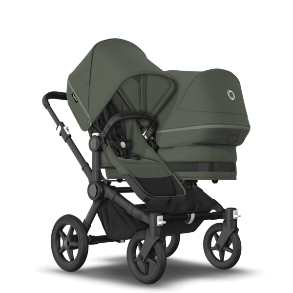 Bugaboo - Donkey5 Duo Geschwisterkinderwagenset inkl. Liegewanne und Sitz